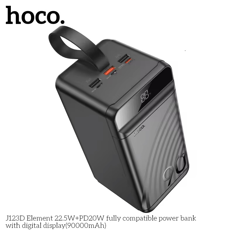 POWER BANK 90000MHA CARGA RAPIDA 22W HOCO PREMIUN J1123D - 5