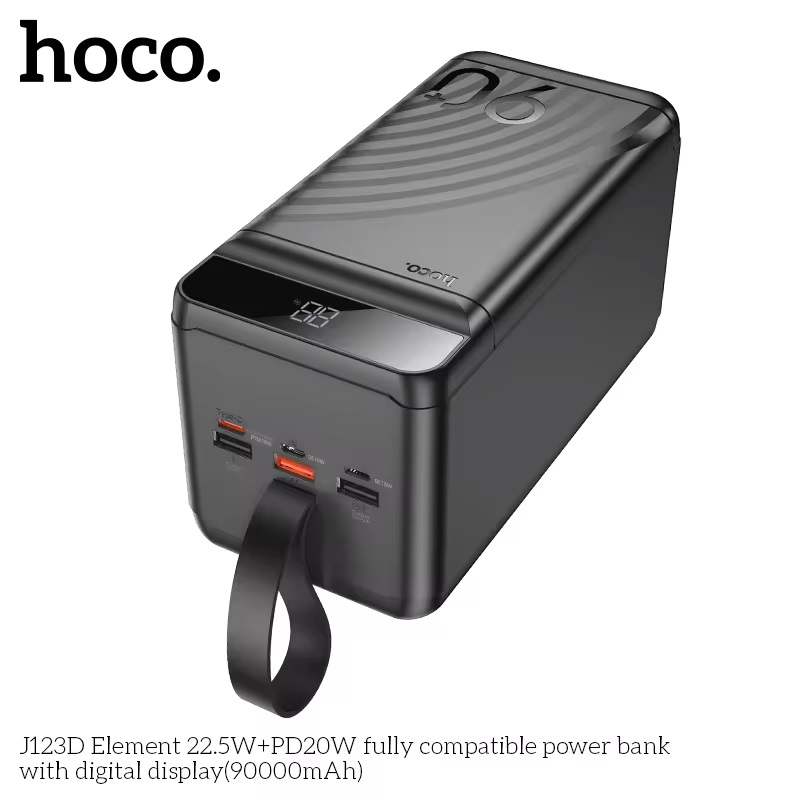 POWER BANK 90000MHA CARGA RAPIDA 22W HOCO PREMIUN J1123D - 6