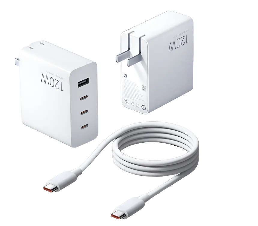 CARGADOR XIAOMI 120W 4 PUERTOS + CABLE C A C - 2