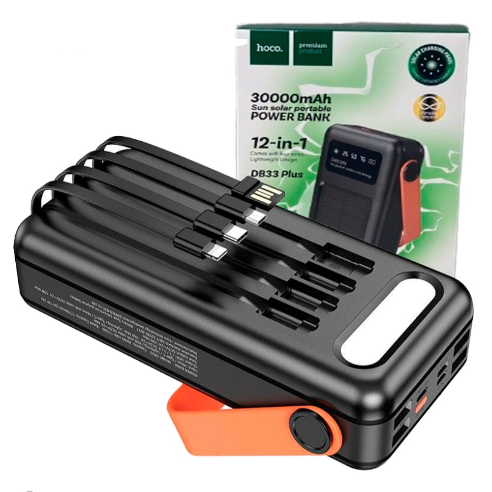 POWER BANK 30000 MHA CARGA RÁPIDA 22W HOCO PREMIUN - 2
