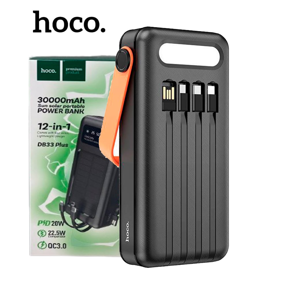 POWER BANK 30000 MHA CARGA RÁPIDA 22W HOCO PREMIUN - 5