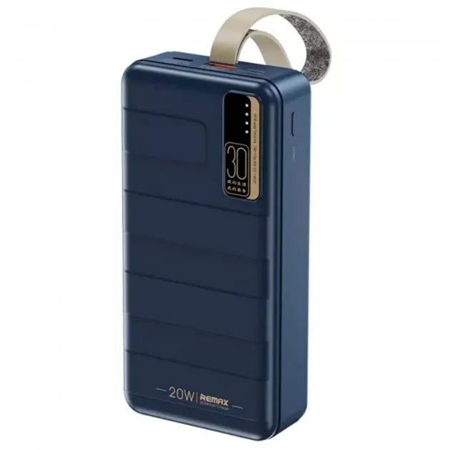 POWER BANK REMAX 30000MHA 22W CARGA RAPIDA - AZUL - 1