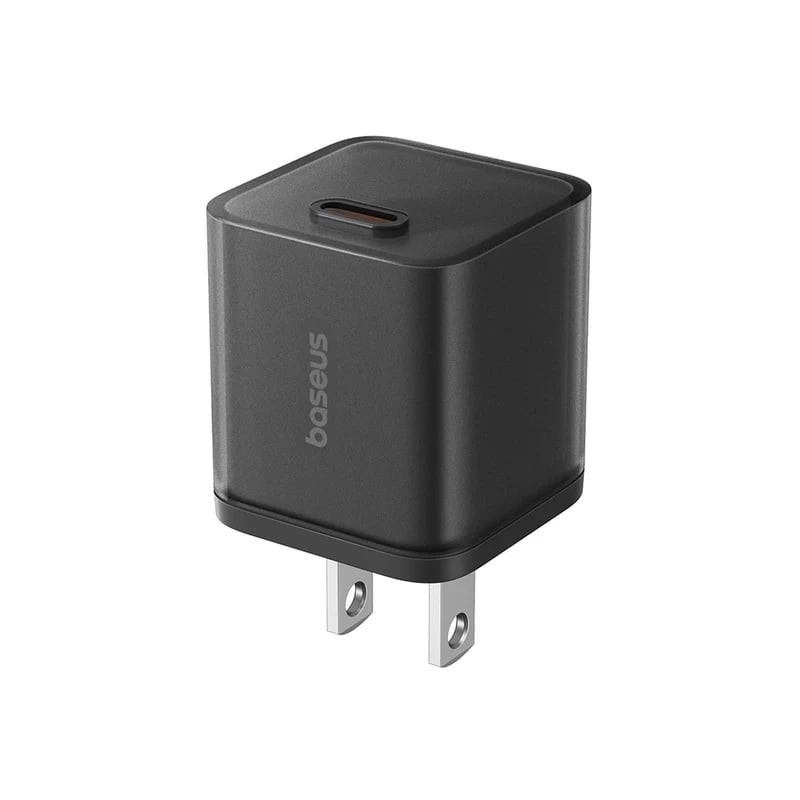 CARGADOR BASEUS GAN5S DE 30W RÁPIDO TYPE C - NEGRO - 2