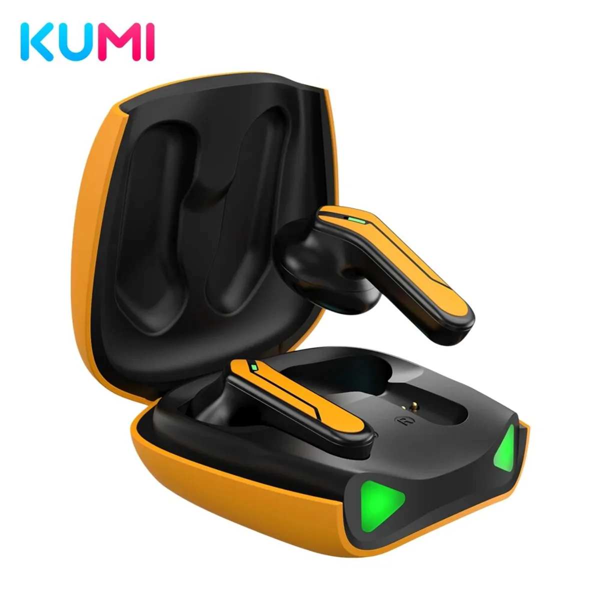 AUDIFONOS KUMI X2 PRO GAMING - AMARILLO - 2