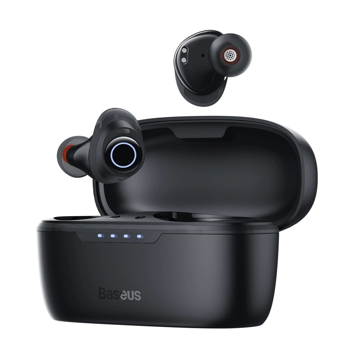AUDIFONOS BASEUS BOWIE MA10 CANCELACION DE RUIDO - BLACK - 2