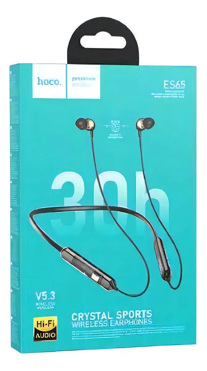 AUDÍFONOS DEPORTIVOS BLUETOOTH 5.3 HOCO ES65 SONIDO HI-FI - 5