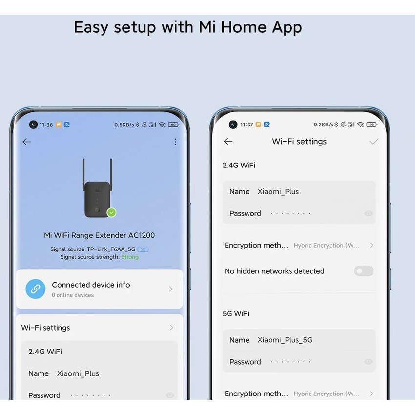 REPETIDOR AMPLIFICADOR MI WIFI RANGE EXTENDER AC1200 XIAOMI - 3
