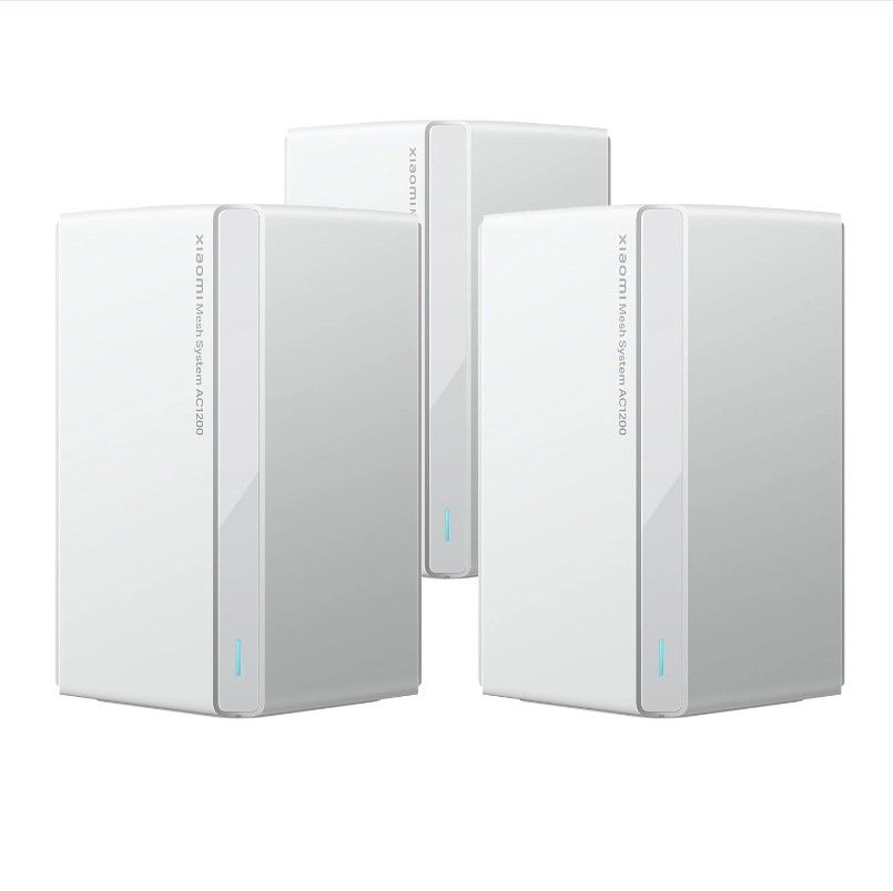 ROUTER REPETIDOR WIFI XIAOMI MESH SYSTEM AC1200 ( 3 PACK ) - 1