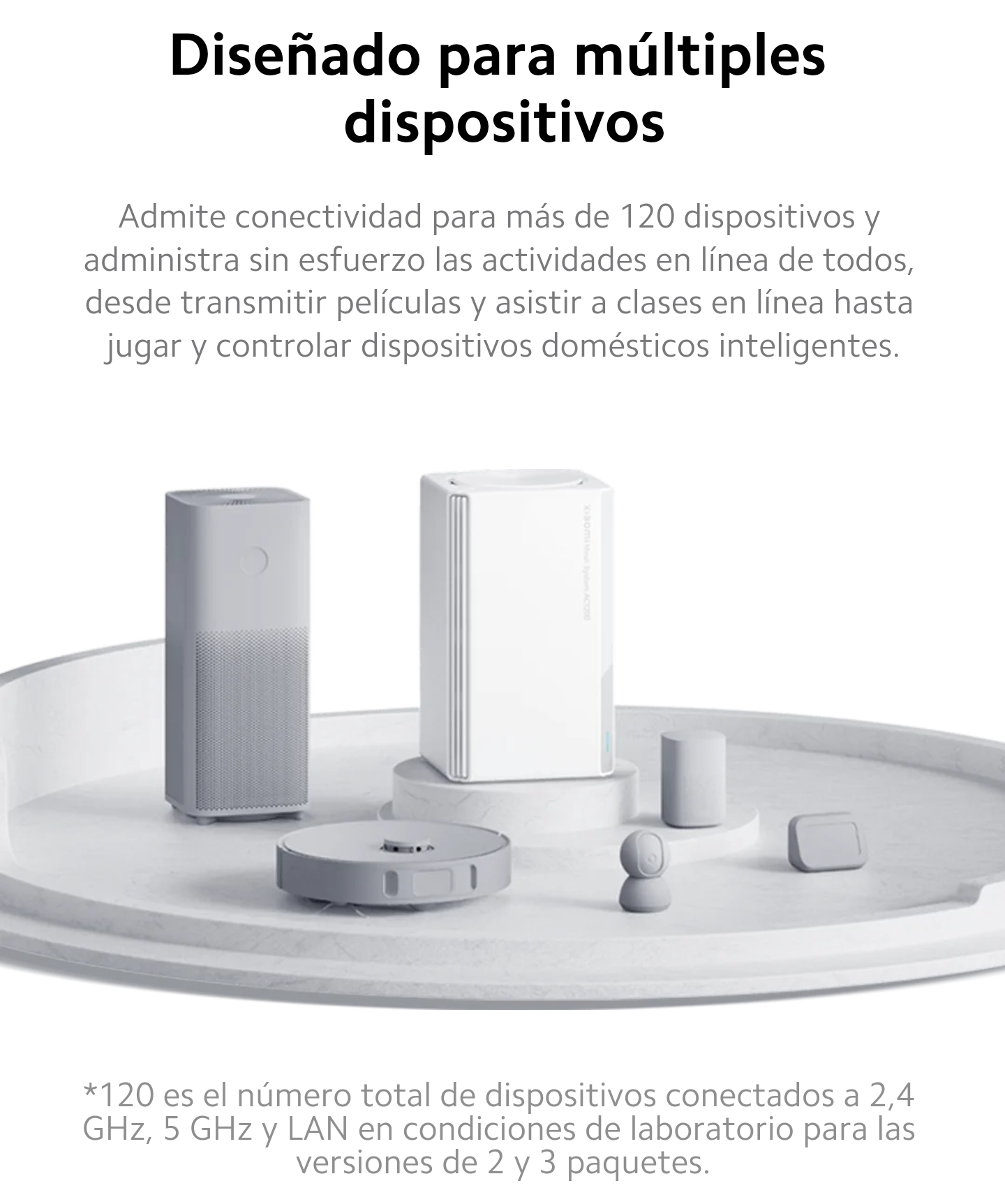 ROUTER REPETIDOR WIFI XIAOMI MESH SYSTEM AC1200 ( 3 PACK ) - 4