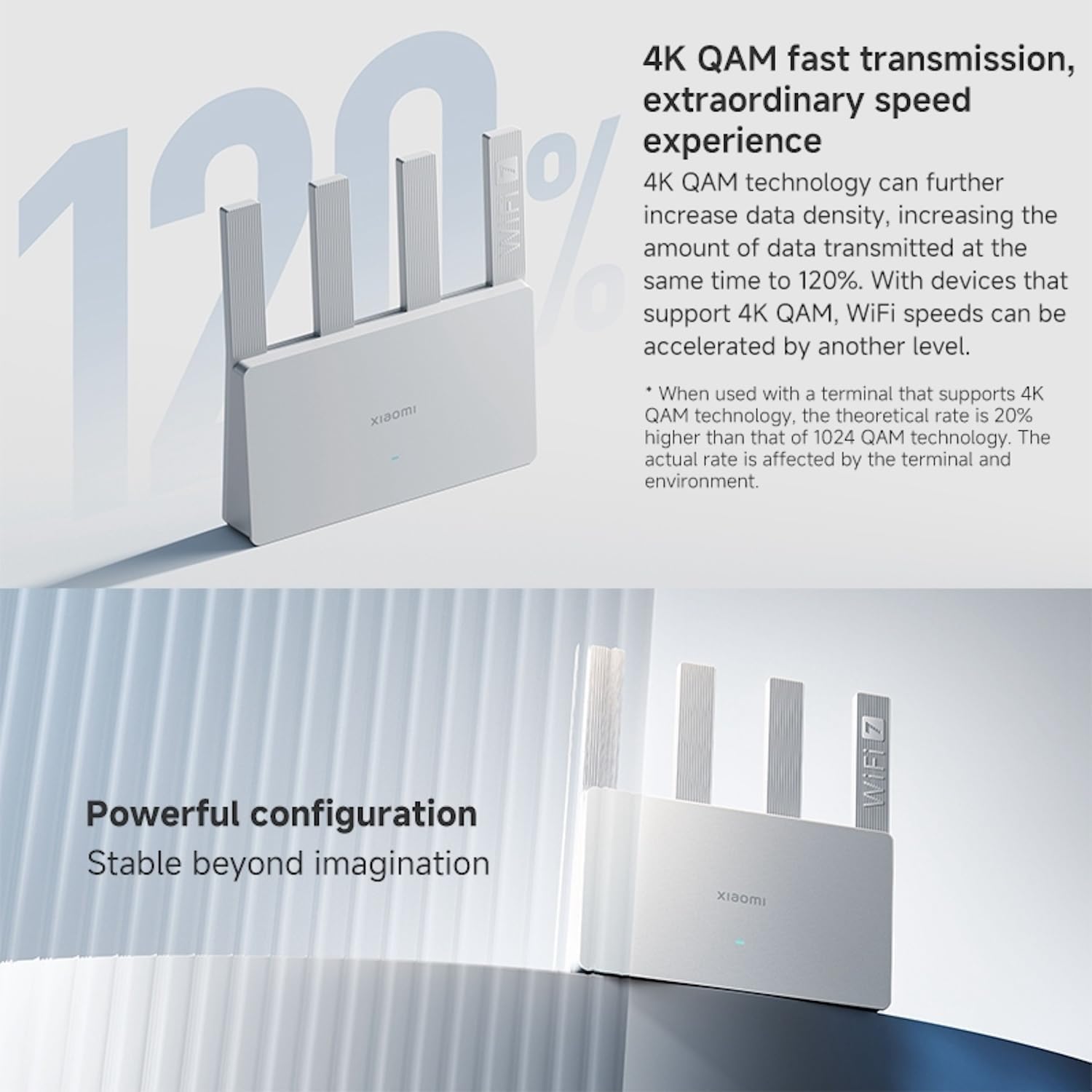 ROUTER XIAOMI BE3600 2.5G 3600 MHZ WIFI7 - 7