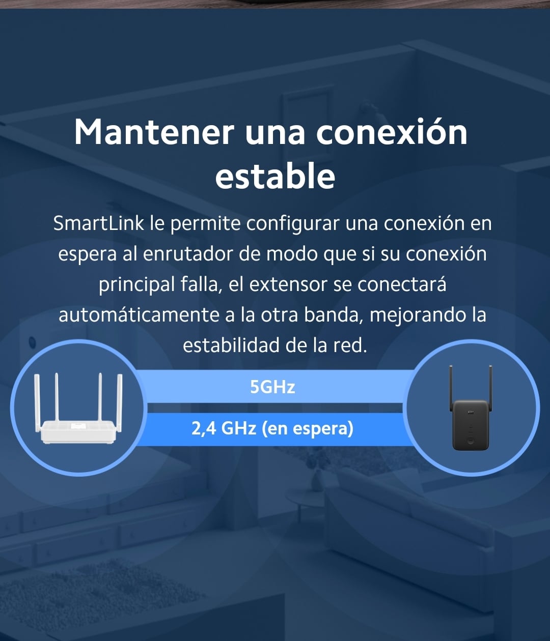 REPETIDOR WIFI XIAOMI AC 1200 DUAL 2.4 GHZ, 5 GHZ - NEGRO - 5