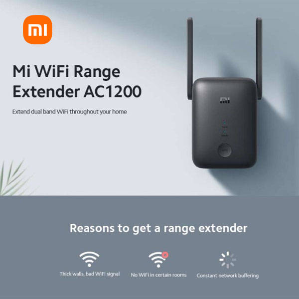 REPETIDOR WIFI XIAOMI AC1200 BANDA WIFI DUAL - 2