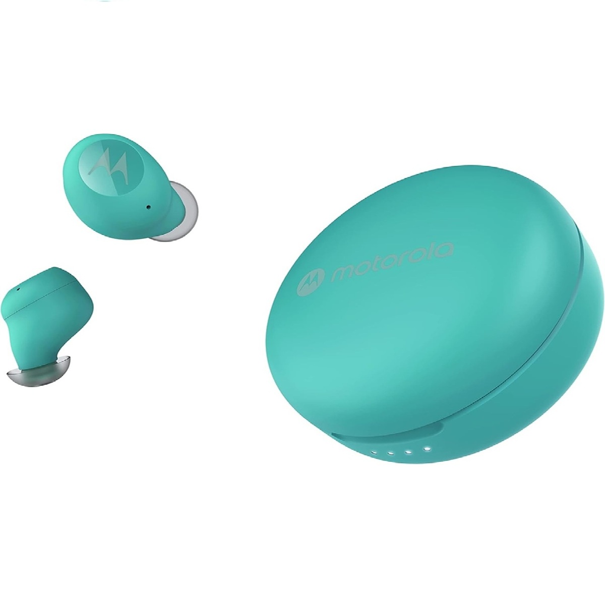 MOTOROLA AUDÍFONOS MOTO BUDS 250 INALÁMBRICOS CON MICRÓFONO - TURQUESA - 1