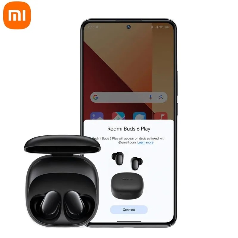 XIAOMI REDMI BUDS 6 PLAY - AURICULARES, LIGEROS, HASTA 36 HORAS DE AUTONOMÍA, NEGRO - 3