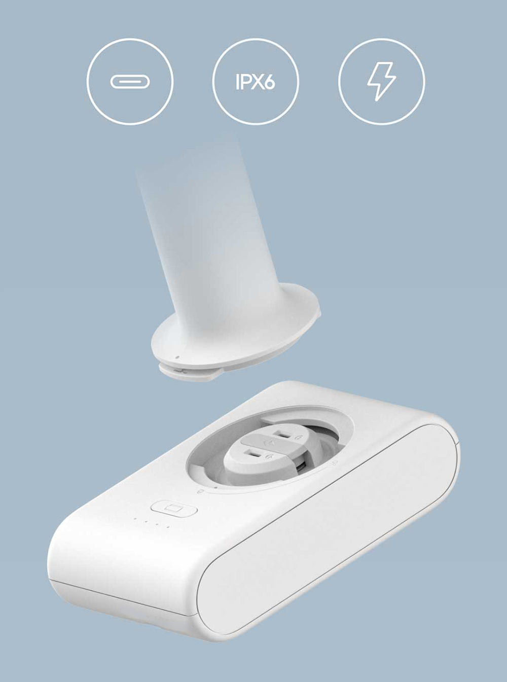 HIDROLAVADORA PORTÁTIL XIAOMI ALTA PRESIÓN MULTIUSO - 8