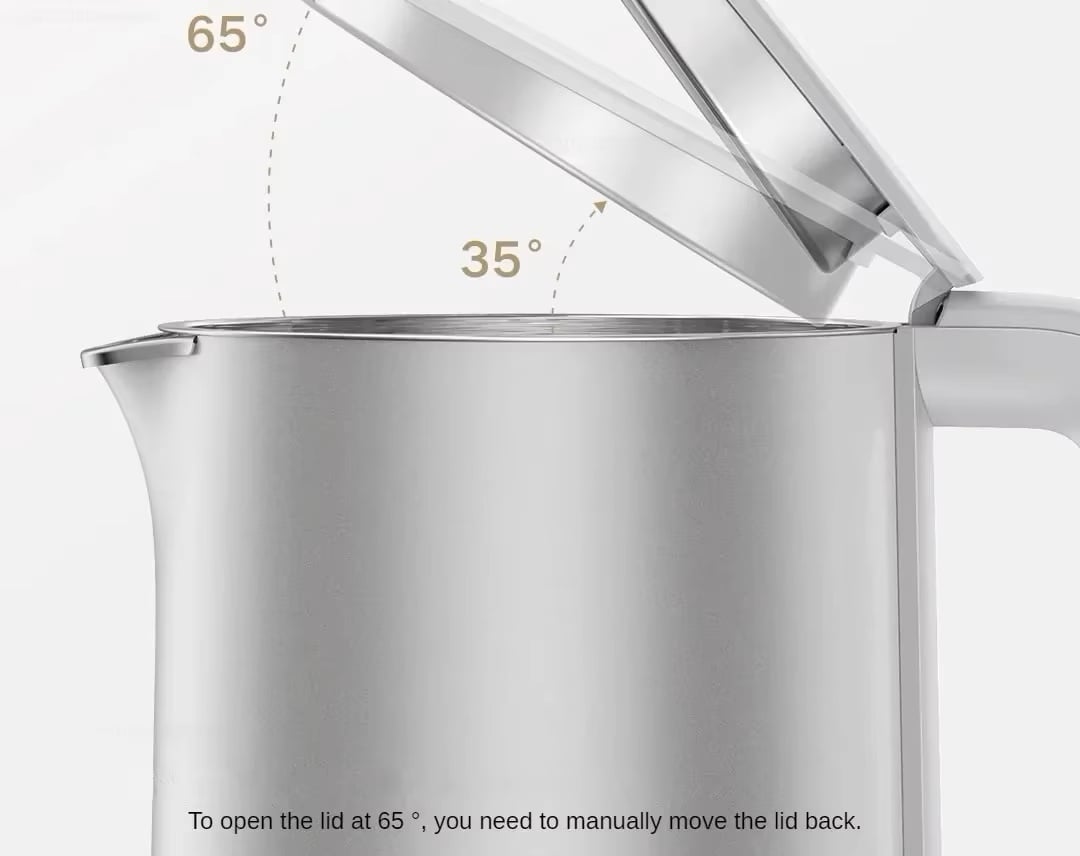 HERVIDOR ELÉCTRICO XIAOMI DOBLE PARED 17L ACERO INOX - 6