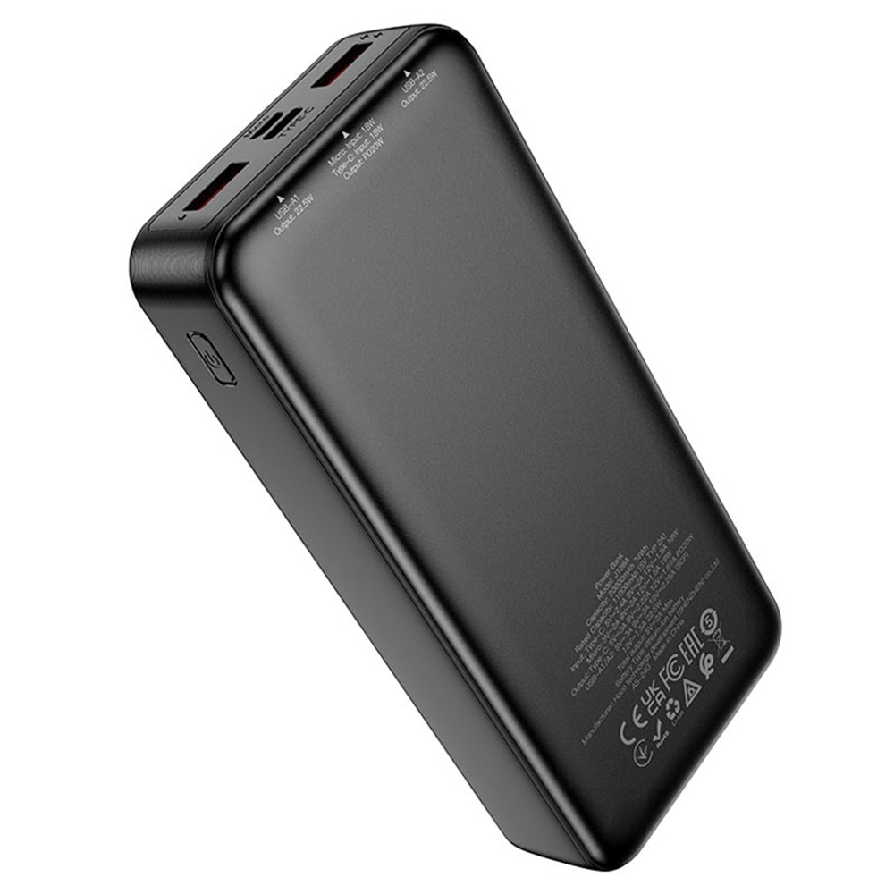 POWER BANK HOCO 20000 22W LED DISPLAY J136A PARA SAMSUNG,XIAOMI, IPHONE - 4