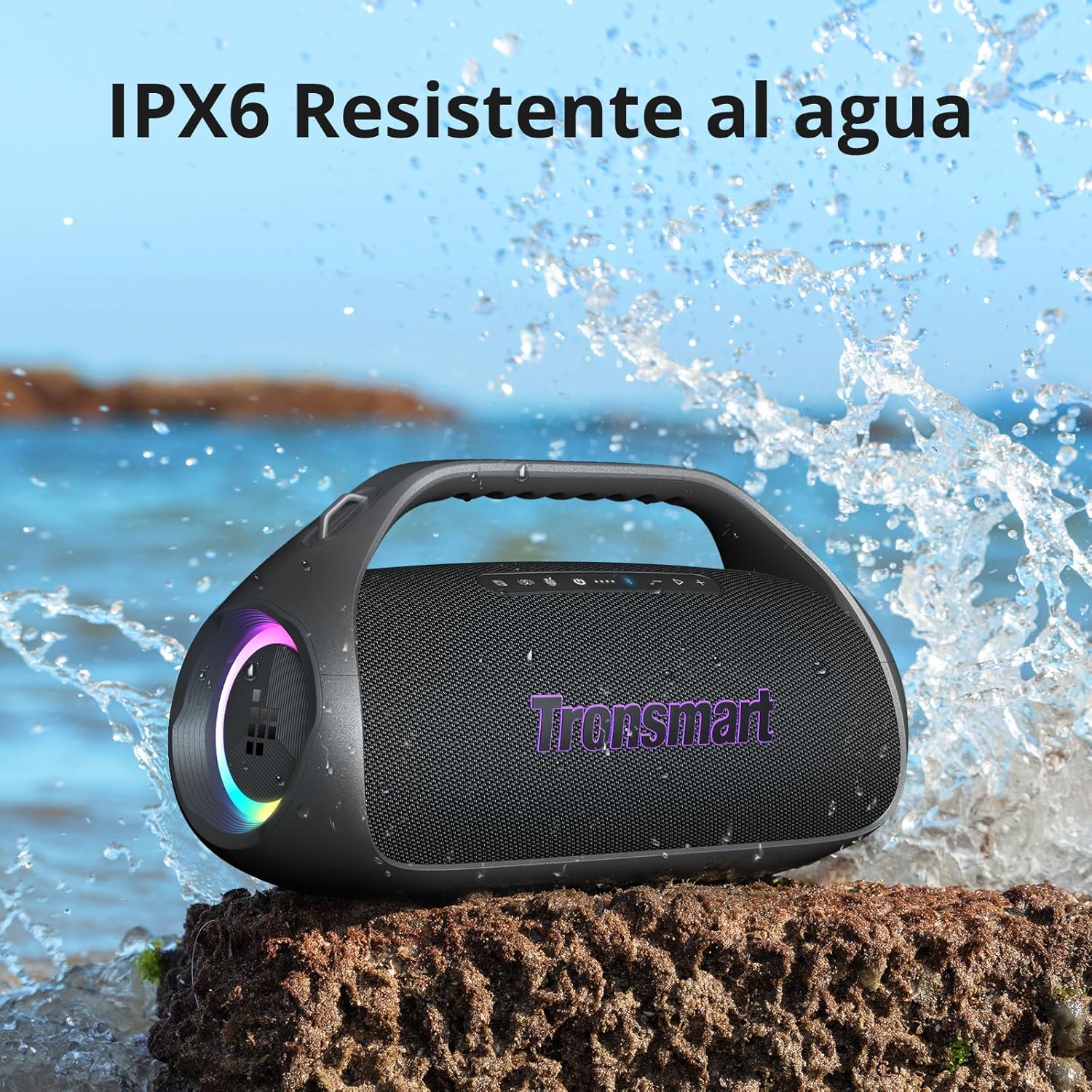 TRONSMART BANG 2 BOCINA BLUETOOTH PORTÁTIL PARA FIESTAS 90W - NEGRO - 5