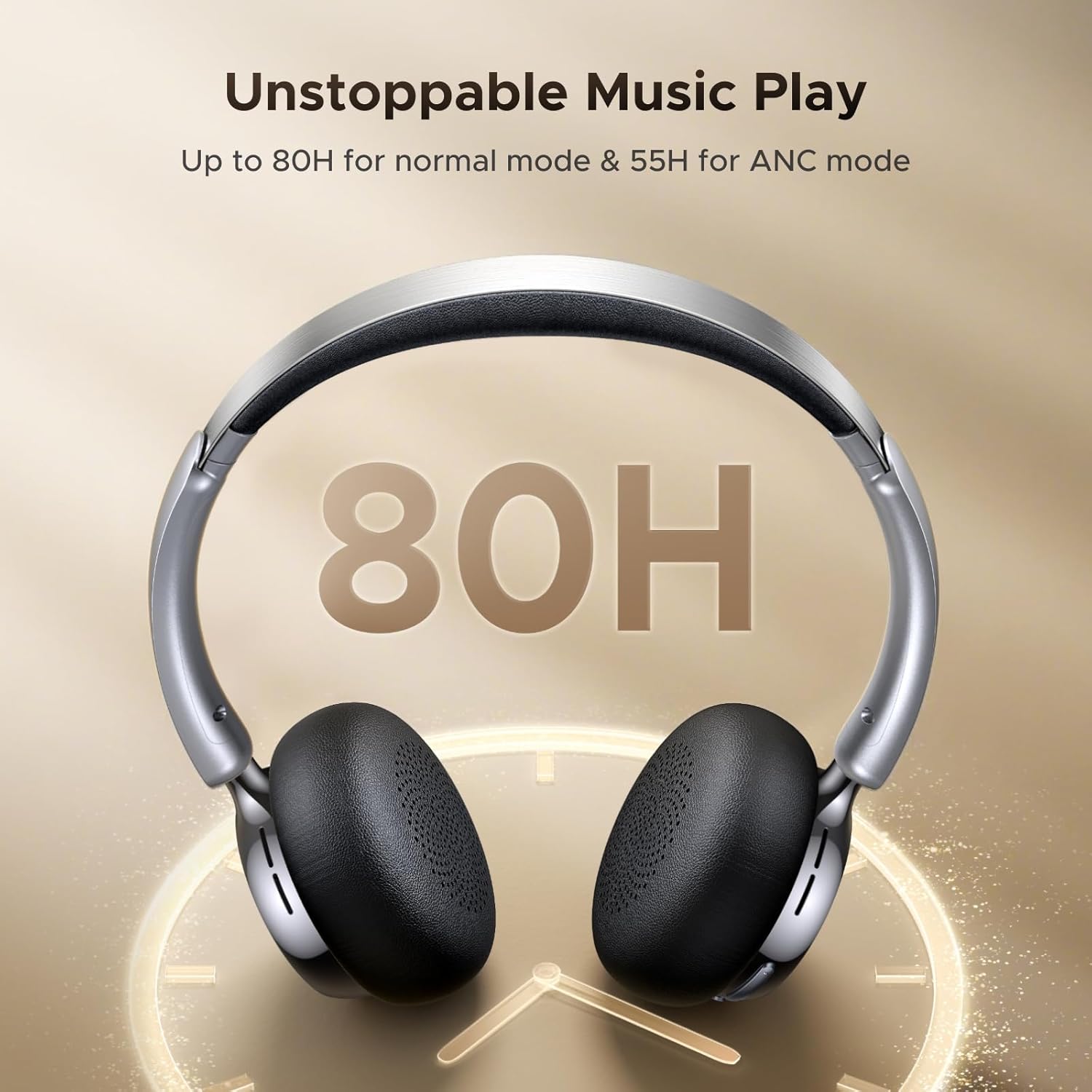 AURICULARES INALÁMBRICOS UGREEN STUDIO PLUS CANCELACIÓN ACTIVA DE RUIDO, HP207 - 6
