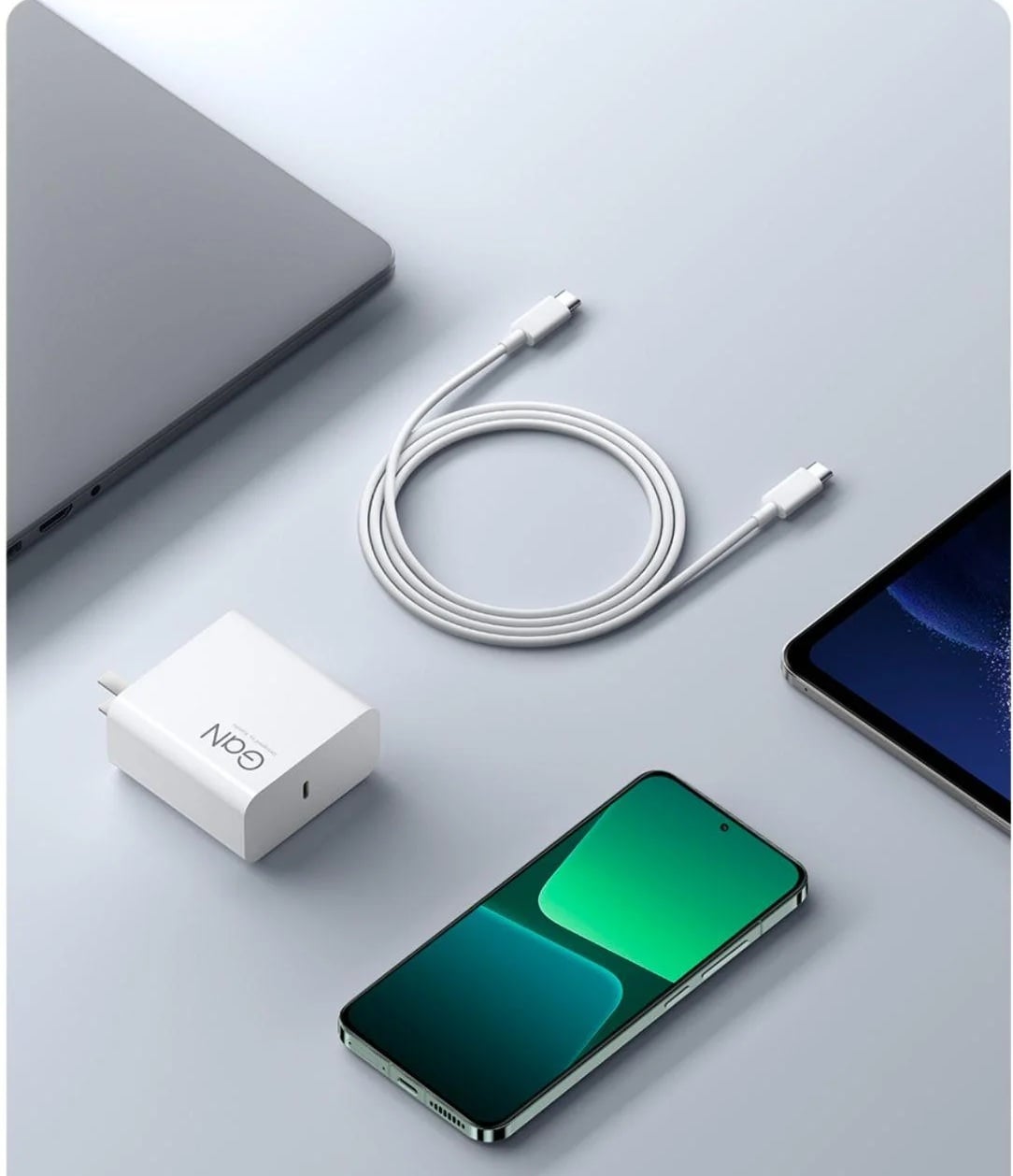 CARGADOR XIAOMI 100W PARA TELEFONOS Y LAPTOPS + CABLE C - 4