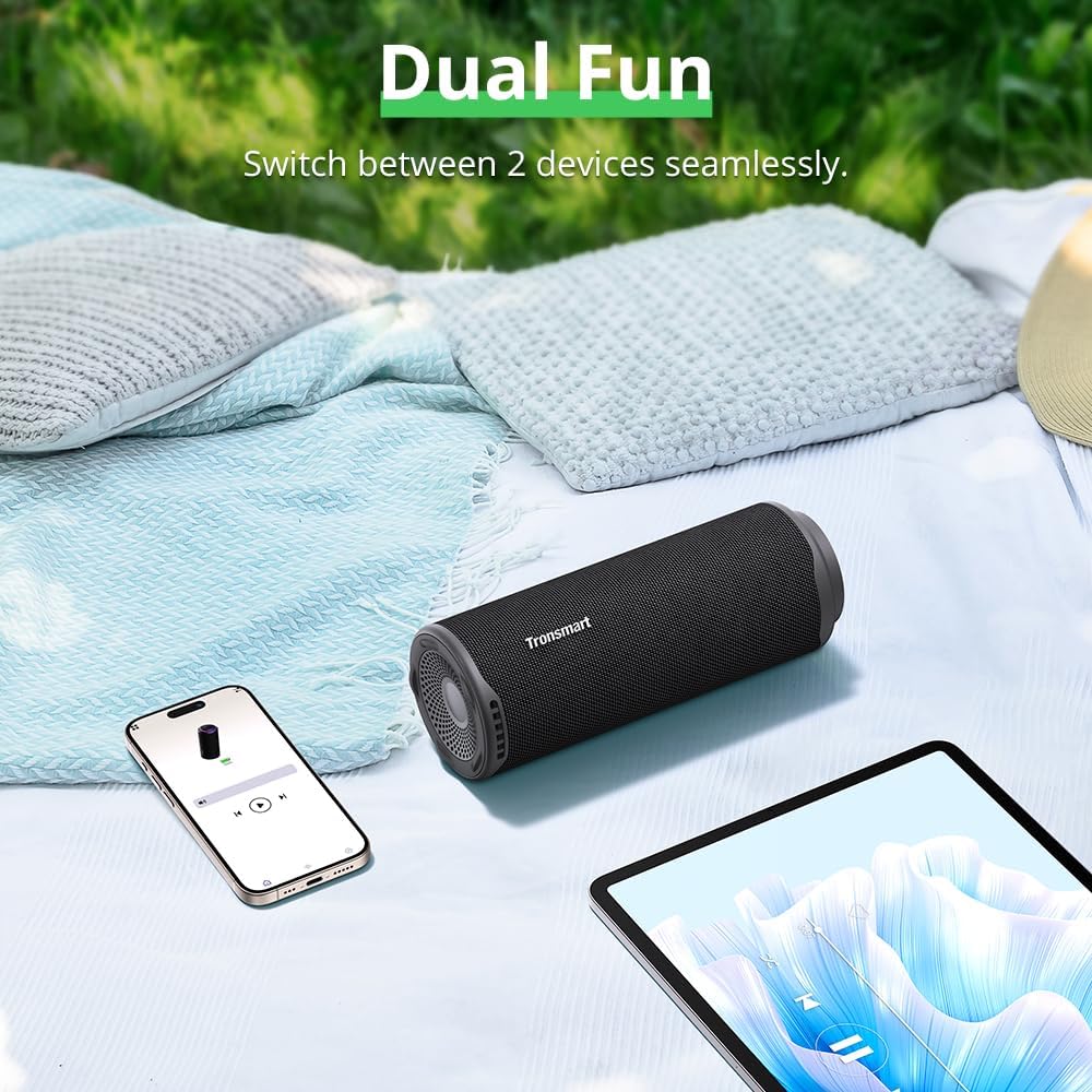 PARLANTE TRONSMART T8 DE 40 W, LUCES LED, IPX7, GRAVES POTENTES DE ALTA FIDELIDAD - 7