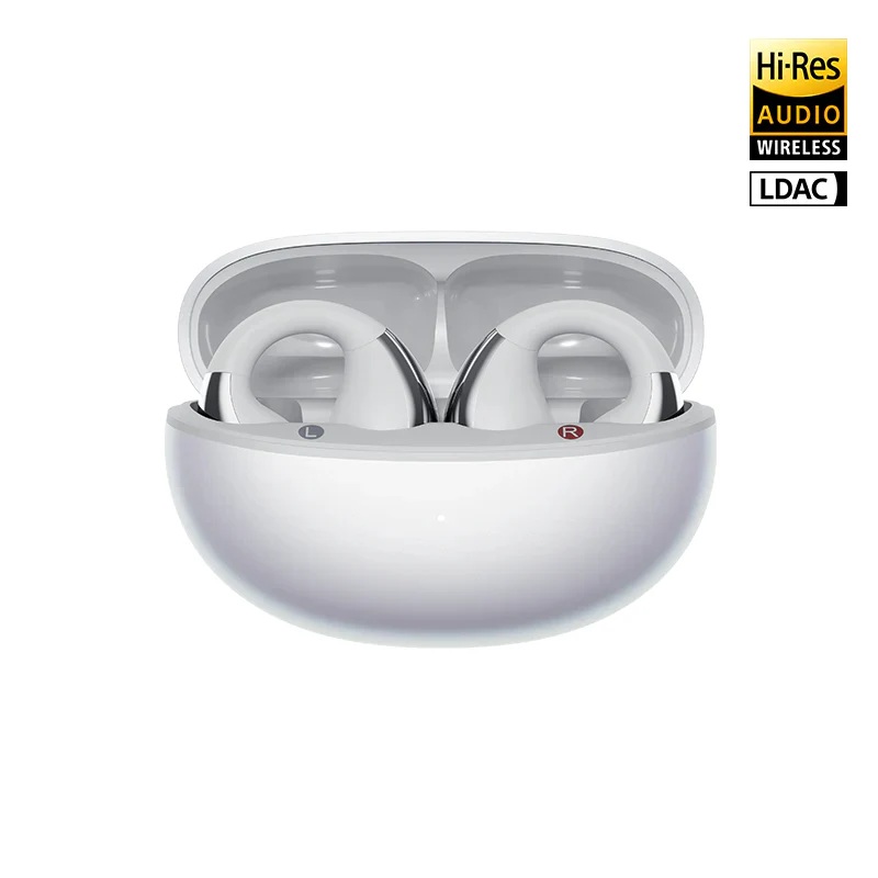 AUDÍFONOS QCY CROSSKY OPEN EAR C30S HI-RES AUDIO CON LDAC BLUETOOTH 6.0 - BLANCO - 1