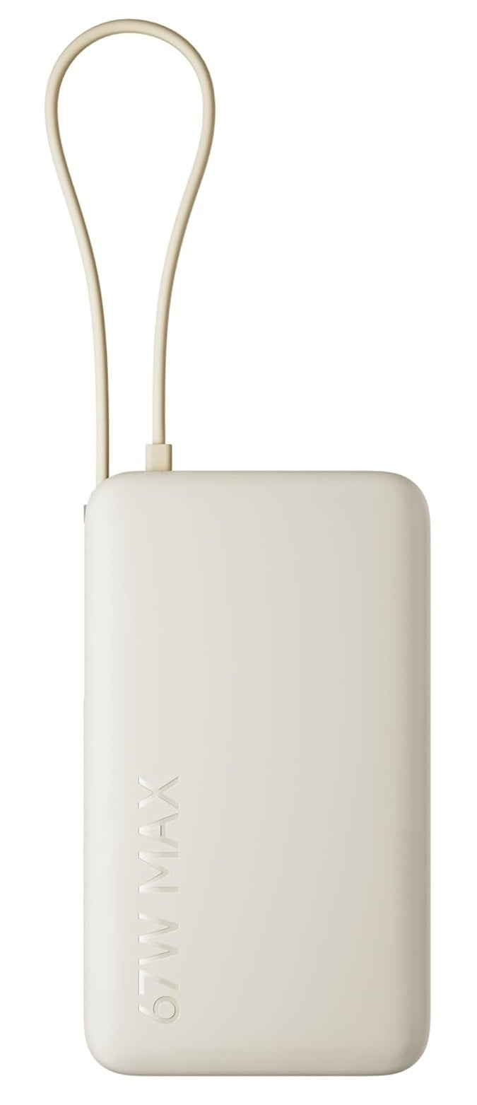 POWER BANK XIAOMI 67W  20000MHA (CABLE INTEGRADO) BEIGE - 3