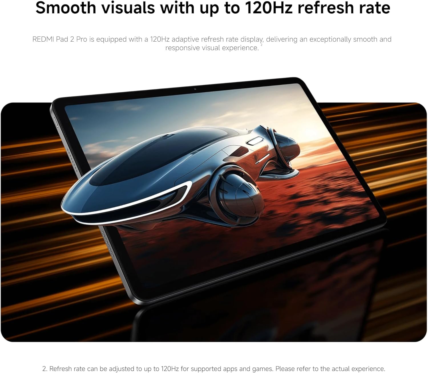 TABLET XIAOMI REDMI PAD 2 PRO 6GB RAM 128GB LCD 2.5K 120HZ - SILVER - 5