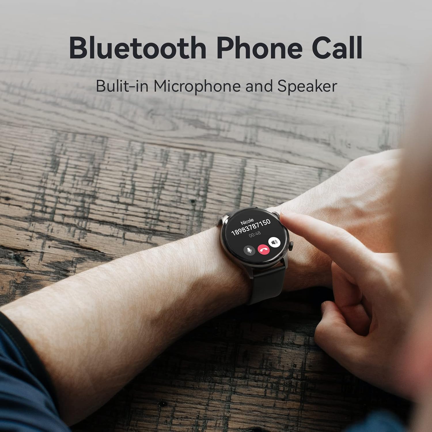 SMARTWATCH HAYLOU SOLAR PLUS RT3, AMOLED DE 1,43 BLUETOOTH LLAMADAS TELEFÓNICAS, MONITOR DE SALUD - 2