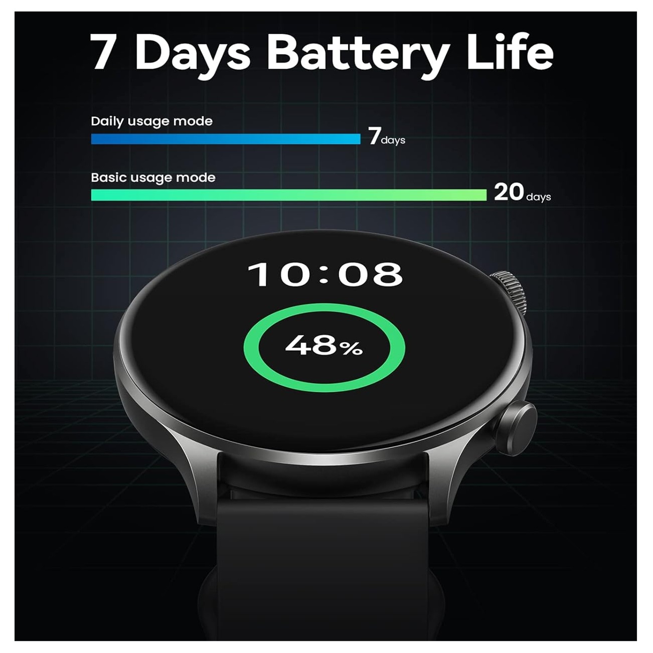 SMARTWATCH HAYLOU SOLAR PLUS RT3, AMOLED DE 1,43 BLUETOOTH LLAMADAS TELEFÓNICAS, MONITOR DE SALUD - 6
