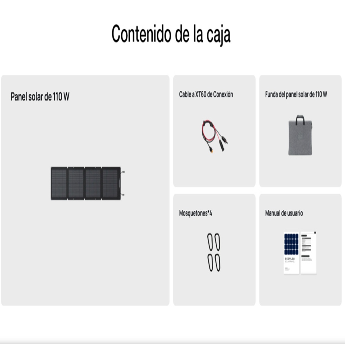PANEL SOLAR PORTÁTIL ECOFLOW DE 110 W - 7