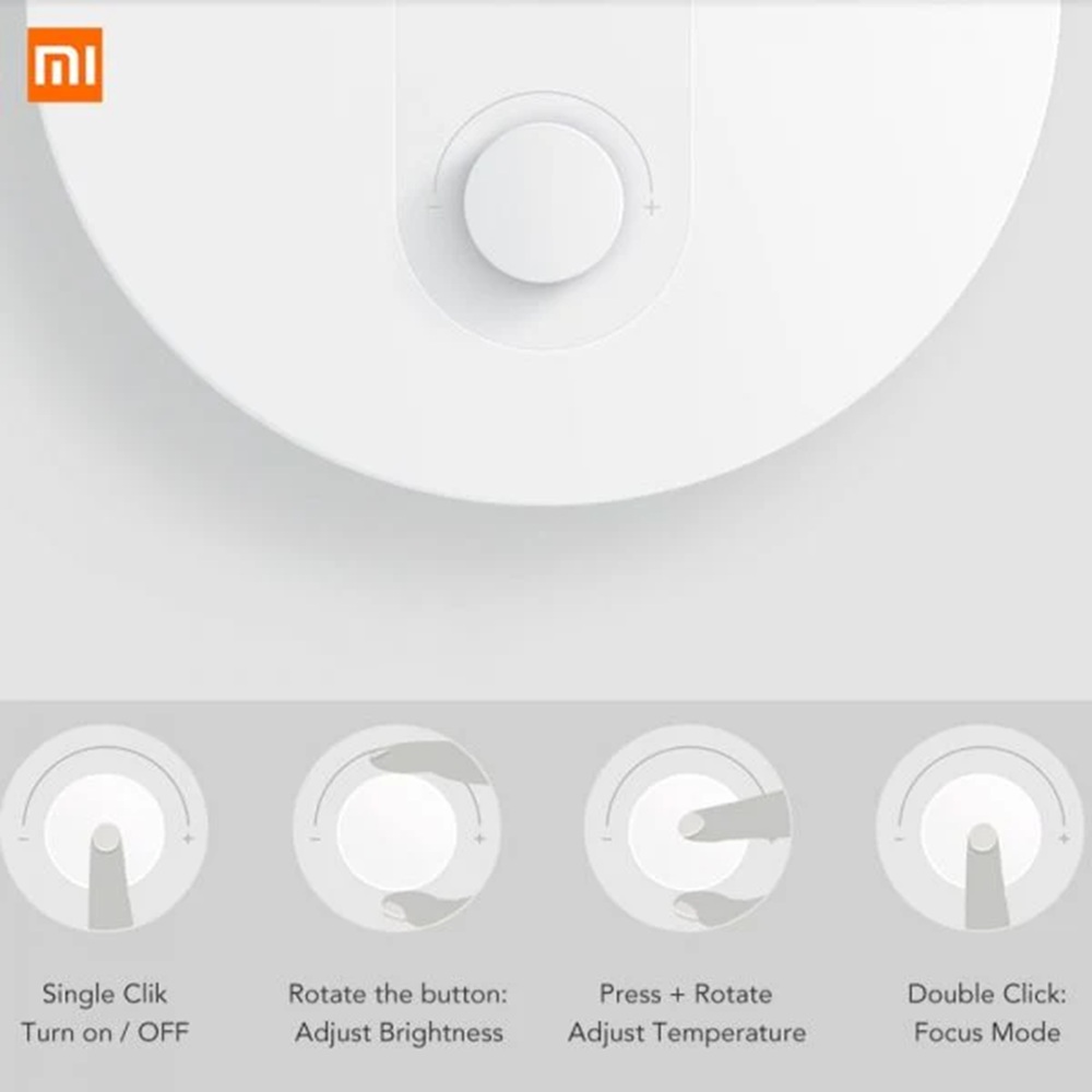 LÁMPARA DE ESCRITORIO SMART XIAOMI 1S - BLANCO - 3