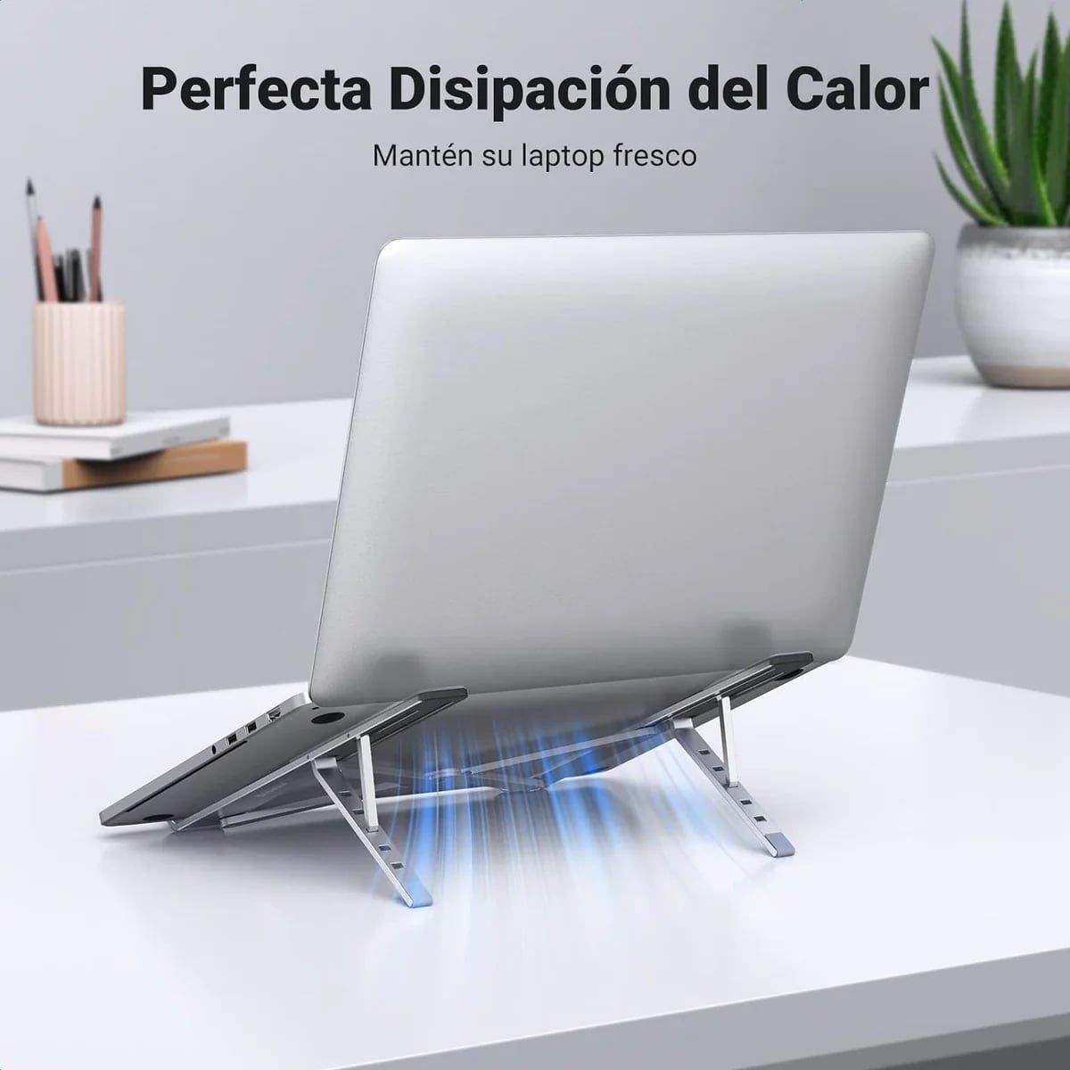 SOPORTE PARA LAPTOPS UGREEN DE ALUMINIO PLEGABLE - 7