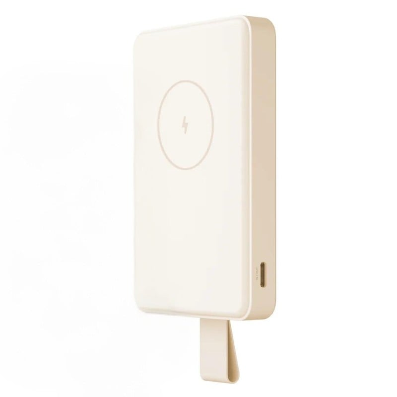POWER BANK MAGNETICO XIAOMI 6000MAH CARGA INALÁMBRICA DE 15W - BLANCO - 1