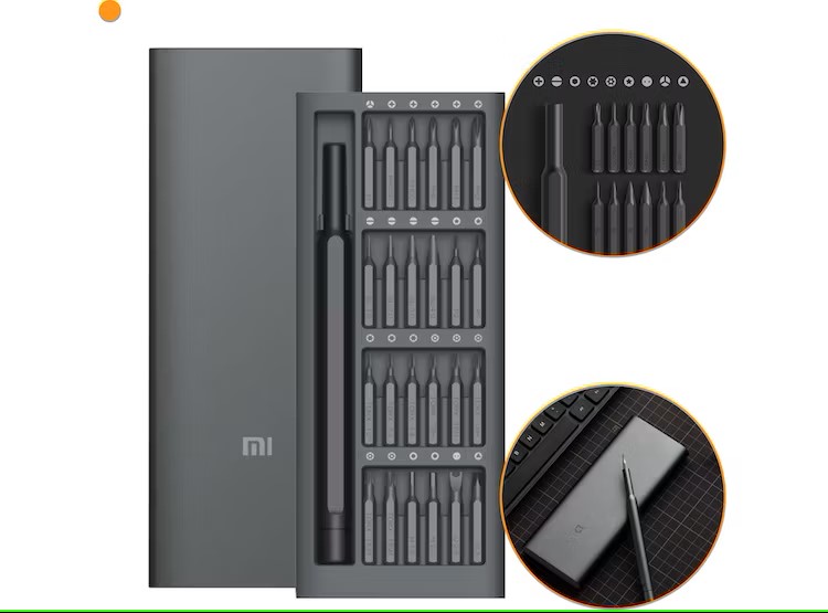 DESTORNILLADOR XIAOMI MANUAL 24 EN 1 ESTUCHE MAGNETICO, CASE ALUMINIO - 2