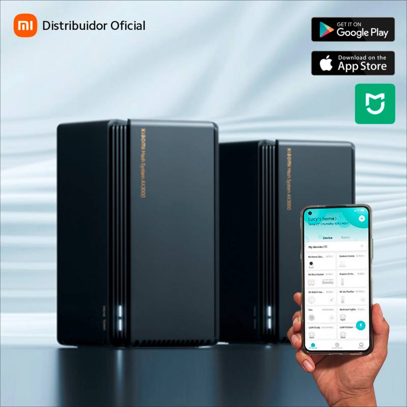 ROUTER XIAOMI MESH SYSTEM AX3000 5G/2.4G WIFI 6  ( 2 PACK ) - 2