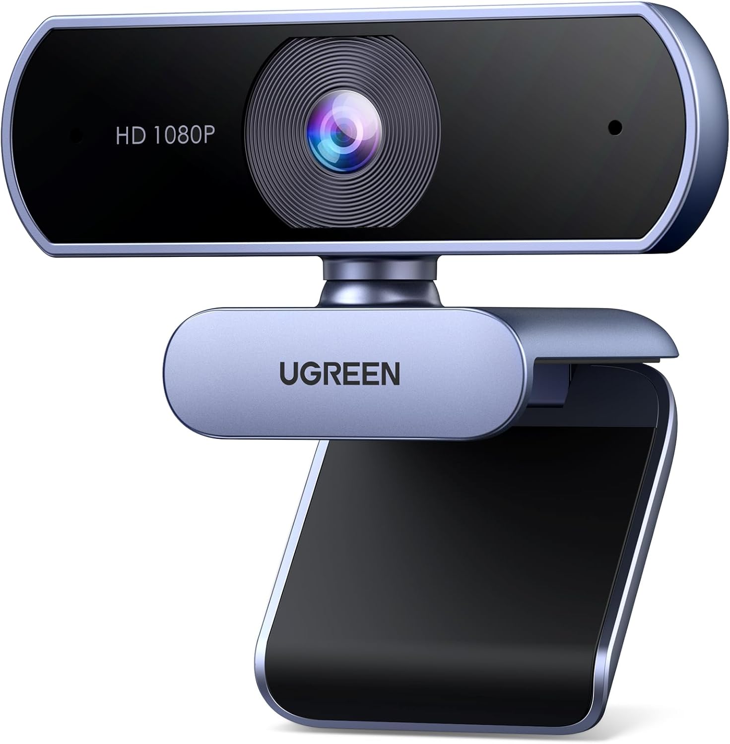 CÁMARA WEB UGREEN FULL HD 1080P USB - SENSOR DE 2 MP - MICRÓFONO CM678 - 1