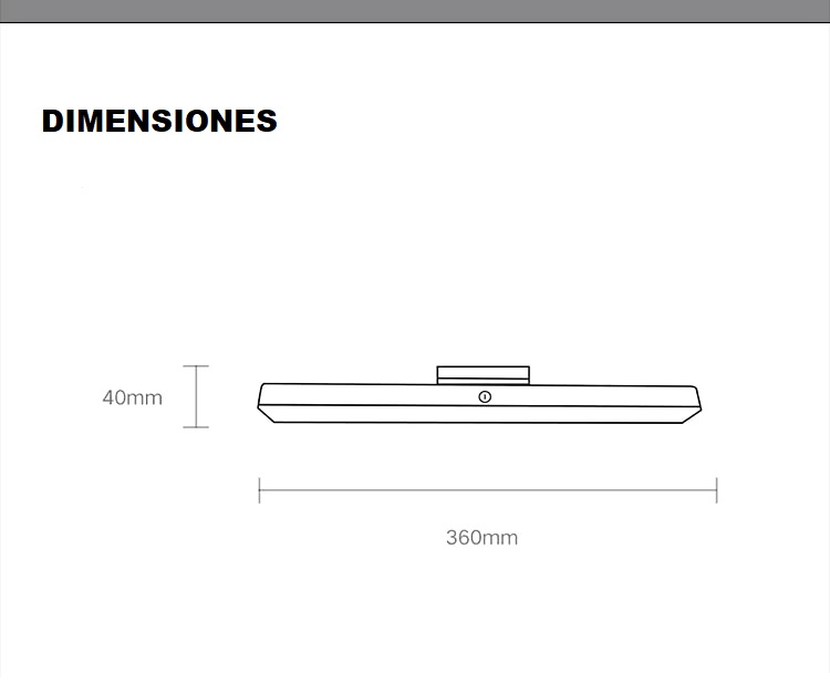 LÁMPARA MAGNÉTICA DE LECTURA XIAOMI LED RECARGABLE 2000MAH ANTI-AZUL - 2