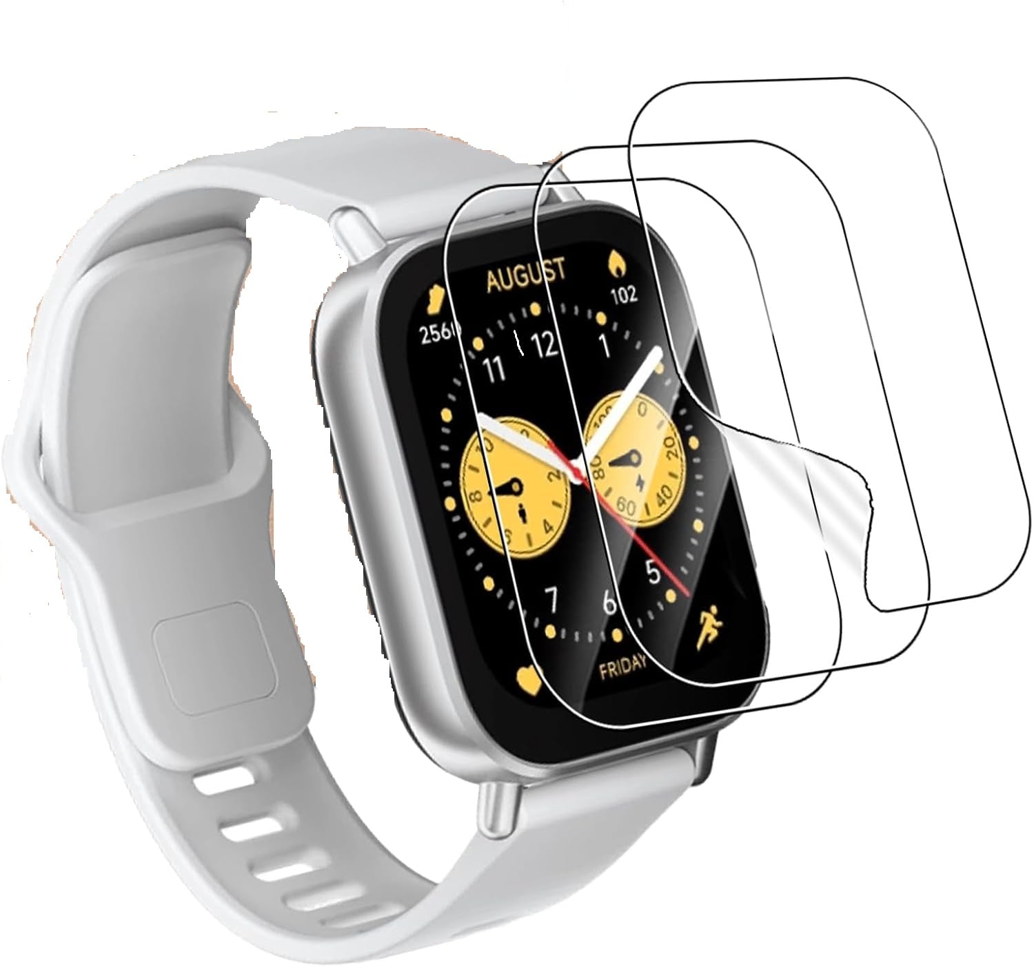 RELOJ XIAOMI REDMI WATCH 5 LITE DORADO + 2 PROTECTOR HIDROGEL - 1