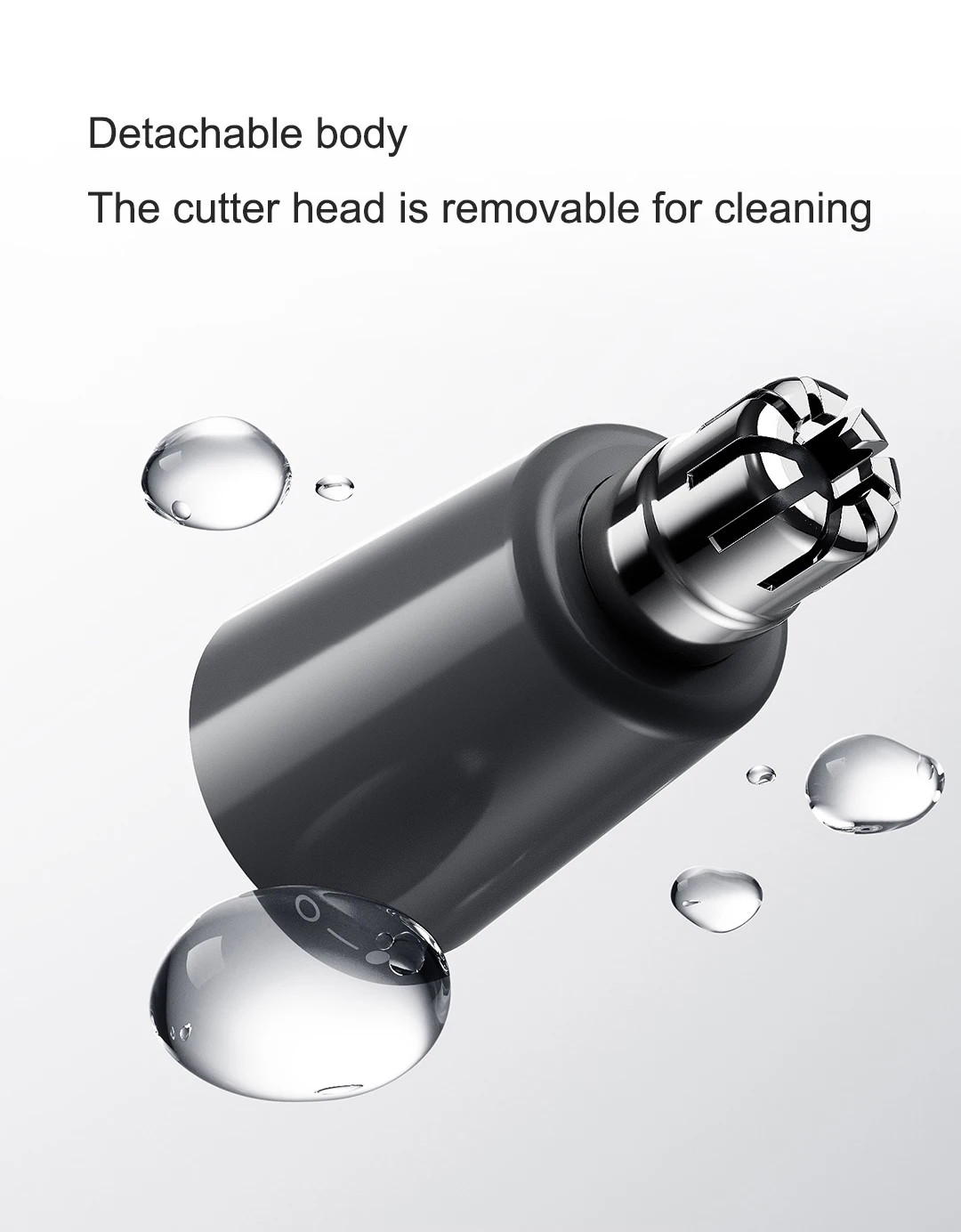 RASURADOR DE VELLO NASAL Y OREJAS XIAOMI RECARGABLE - 7