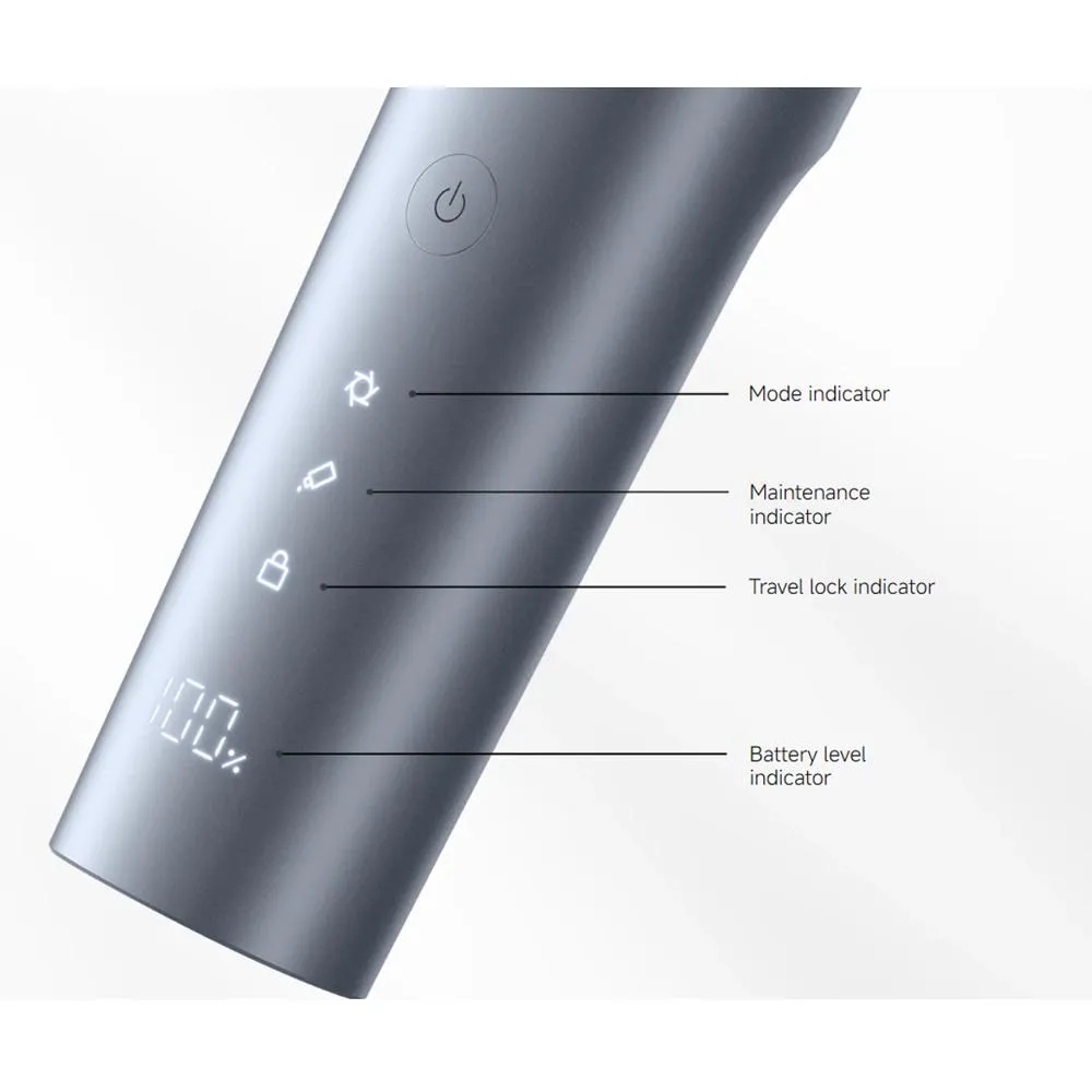 XIAOMI CORTADORA DE PELO, 2 CUCHILLAS DE ALEACIÓN DE TITANIO, DOBLE CAPA - 7