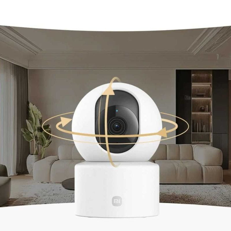 CAMARA DE SEGURIDAD XIAOMI C201 GIRATORIA 360° 1080 2MP - BLANCO - 2