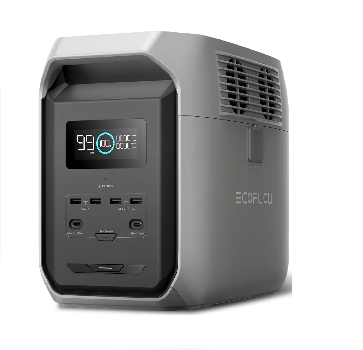 GENERADOR SOLAR ECOFLOW DELTA 3 ( 1500WH + 1800W ) (EU) - 1