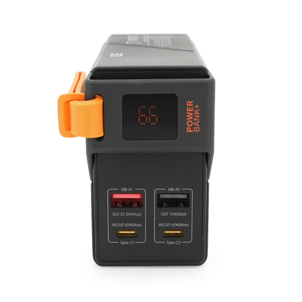 POWER BANK HOCO 65W 30000 MAH DB100 PARA LAPTOPS Y CELULARES - 3