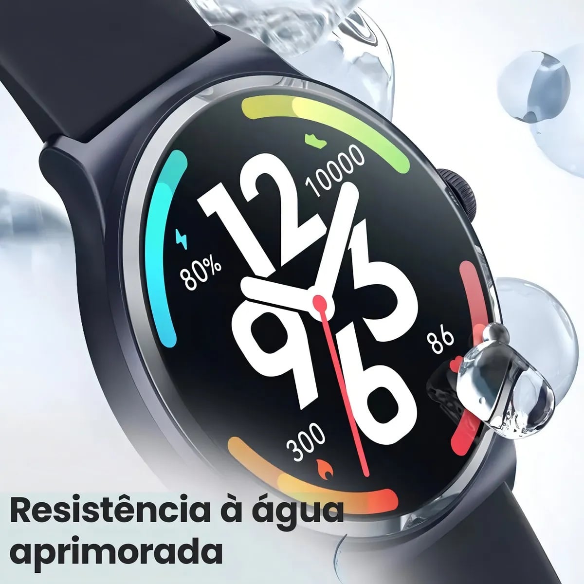 RELOJ INTELIGENTE HAYLOU SOLAR LITE, PANTALLA 1,38 UNISEX, SPO2, MONITOR DE SALUD, IP68- NEGRO - 2
