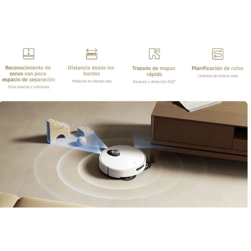 ROBOT ASPIRADOR SMART XIAOMI VACUM 5 20000PA - BLANCO BLANCO - 3