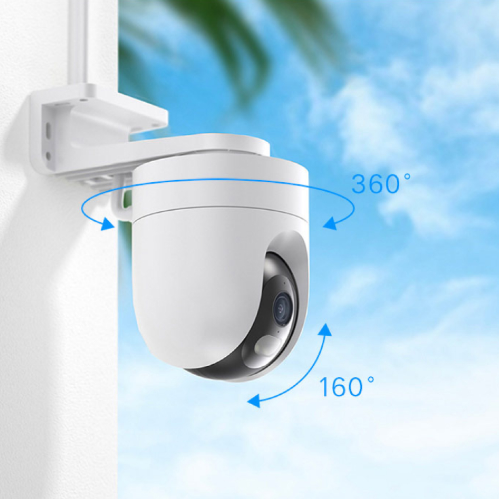 CÁMARA DE SEGURIDAD XIAOMI 2K CW400 IMPERMEABLE PARA EXTERIORES - 3