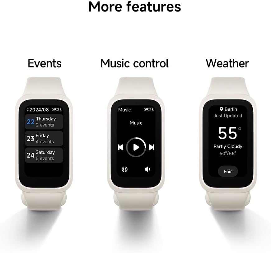 XIAOMI SMART BAND 9 ACTIVE PULSERA DE ACTIVIDAD - BEIGE - 2