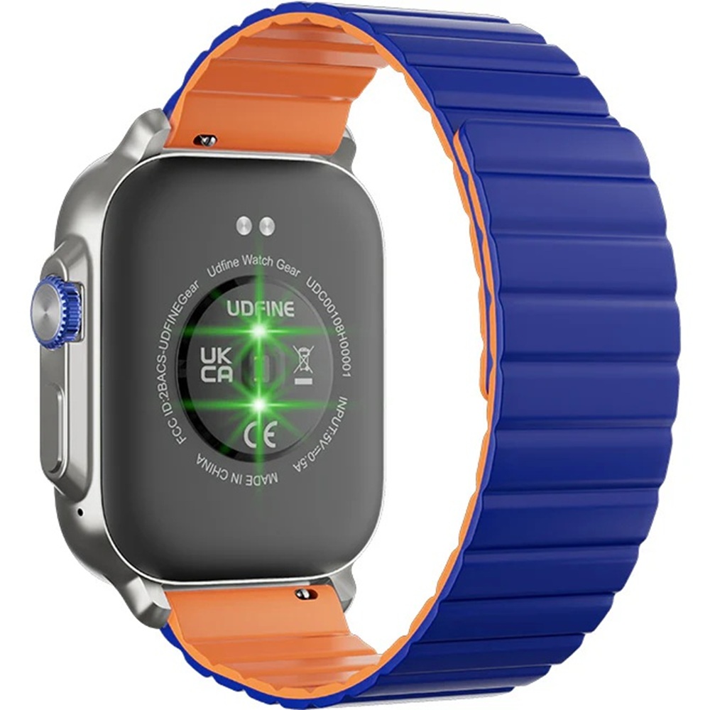 RELOJ INTELIGENTE UDFINE GEAR PRO PANTALLA AMOLED 1.99' DUAL CORE 800 NITS - SILVER - 2