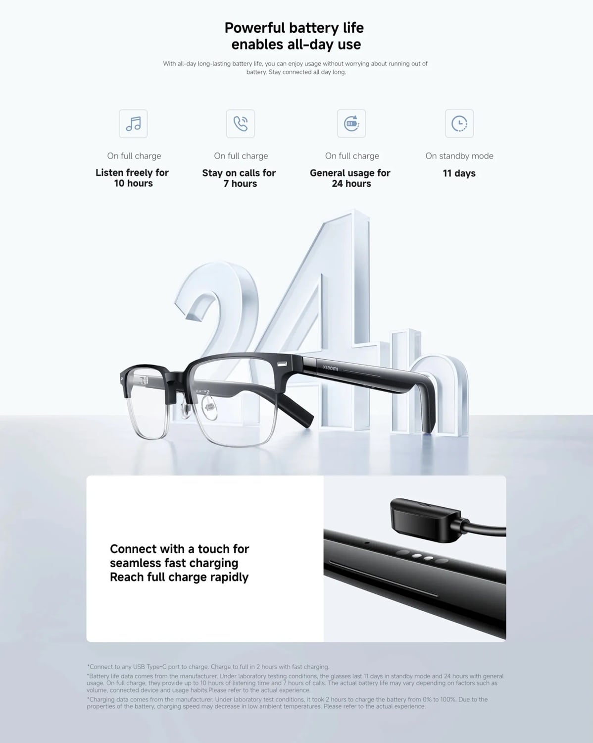 LENTES XIAOMI SMART AUDIO BLUETOOTH CONDUCCIÓN AÉREA - 3